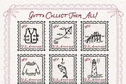 Lake Life Clipart, Summer Doodles, an Object Illustration by The October Creative (Thumbnail 7 of 7)
