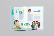 Kids Magazine Template, a Magazine Template by Designsoul14 (Thumbnail 9 of 12)
