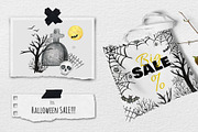Watercolor HALLOWEEN clipart, an Object Graphic by svetlanaARTdreams (Thumbnail 7 of 11)