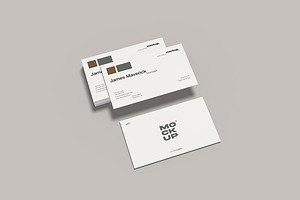 Business Card Mockups, a Print Template by Alhaytar