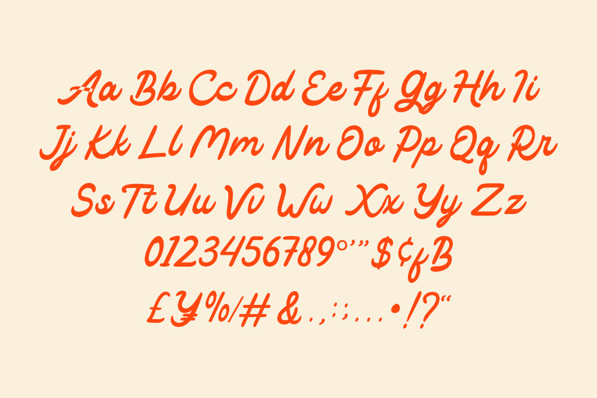 Violetta - Bold Groovy Retro Script, a Script Font by dealitastudio (Photo 10 of 10)
