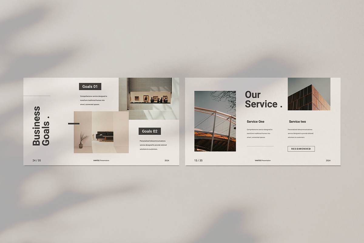 Vantec Pitch Deck - Powerpoint, a Presentation Template by Surotype (Photo 8 of 10)