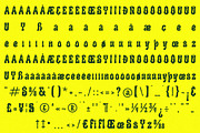 Foresto Creepy Halloween Font, a Sans Serif Font by Storytype Studio (Thumbnail 14 of 15)