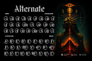 Magic Round Typeface, a Blackletter Font by alit design (Thumbnail 3 of 18)