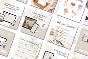 Wellness Instagram Post Templates, a Social Media Template by Social Assumptions (Thumbnail 8 of 10)