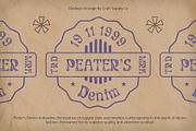 Gladwyn Vintage, a Sans Serif Font by Craft Supply Co. (Thumbnail 7 of 8)