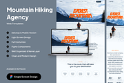 Montrip - Mountain Travel Agency Web, a Landing Page Template by SundayWorkTeam (Thumbnail 1 of 4)