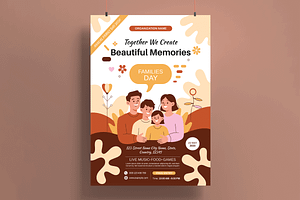 Family Day Poster Template, a Flyer Template by MightyDesign