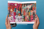 Twinkling Whimsy City, Christmas Kit, a Seasonal Illustration by Digital Art Mahdiseño (Thumbnail 9 of 10)