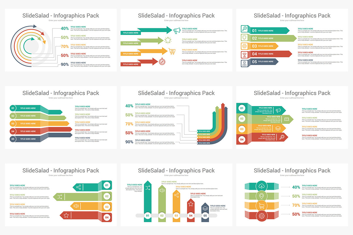 Best Google Slides Infographics Pack, a Presentation Template by SlideSalad (Photo 8 of 35)