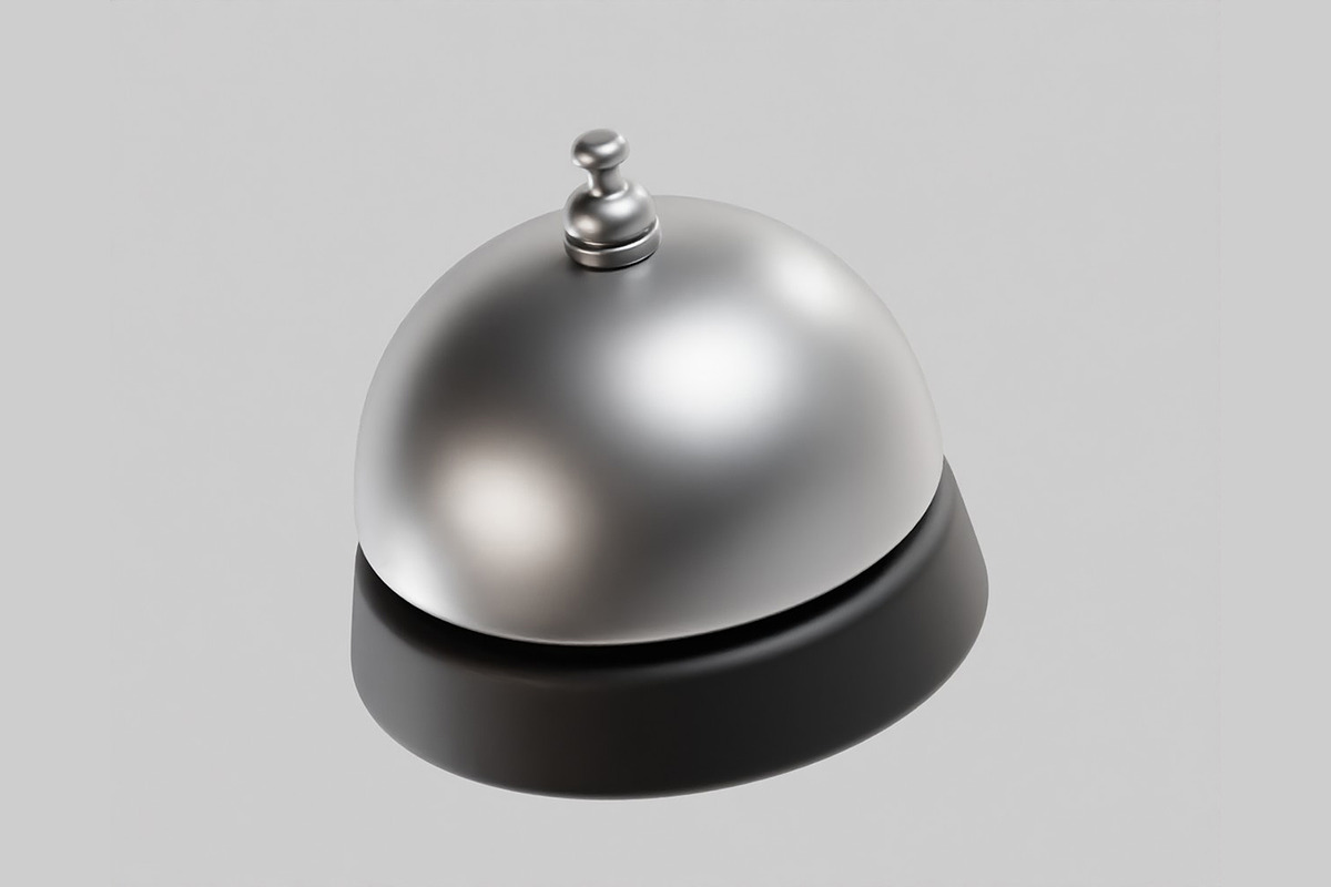 Service Bell, an Object 3D Model by fahad121 (Photo 5 of 7)