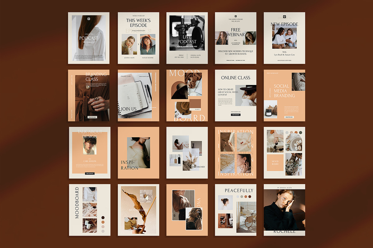 Influencer Instagram Pack | PS CANVA, a Social Media Template by Visuel Colonie® (Photo 11 of 18)