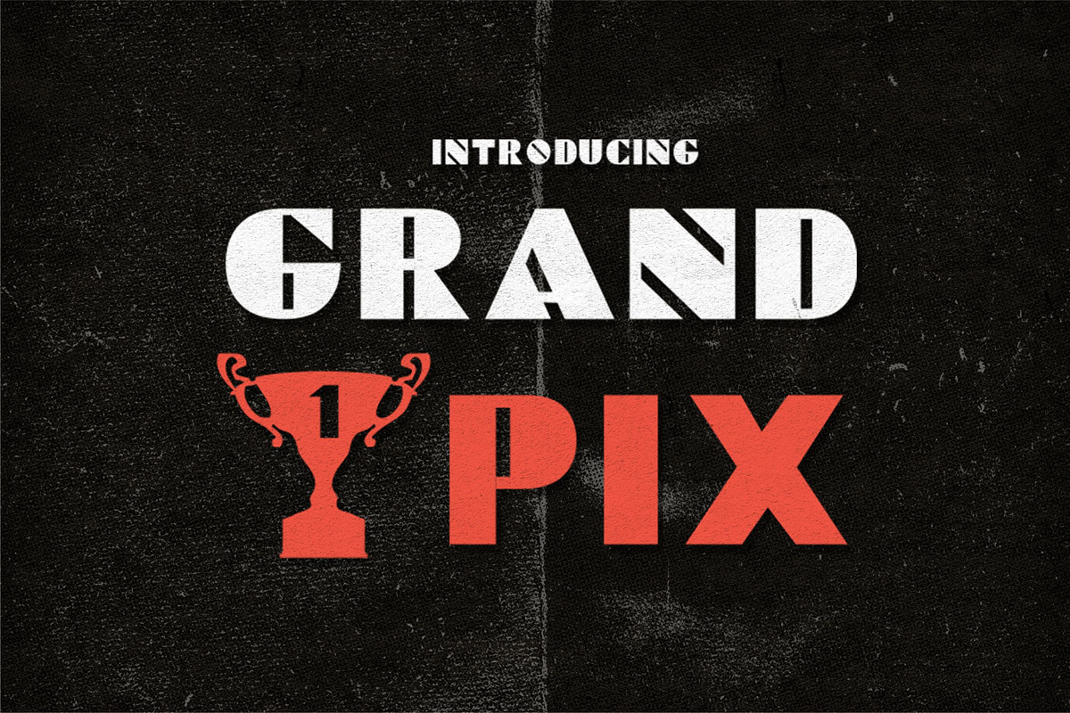 Grand Pix Font