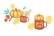 Fall Clipart, an Illustration by Papaya Craft (Thumbnail 4 of 4)
