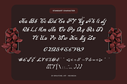 Brestyan Hillarend - Decorative Font, a Script Font by Brightone (Thumbnail 2 of 8)