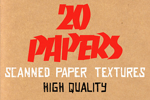 20 Paper Textures