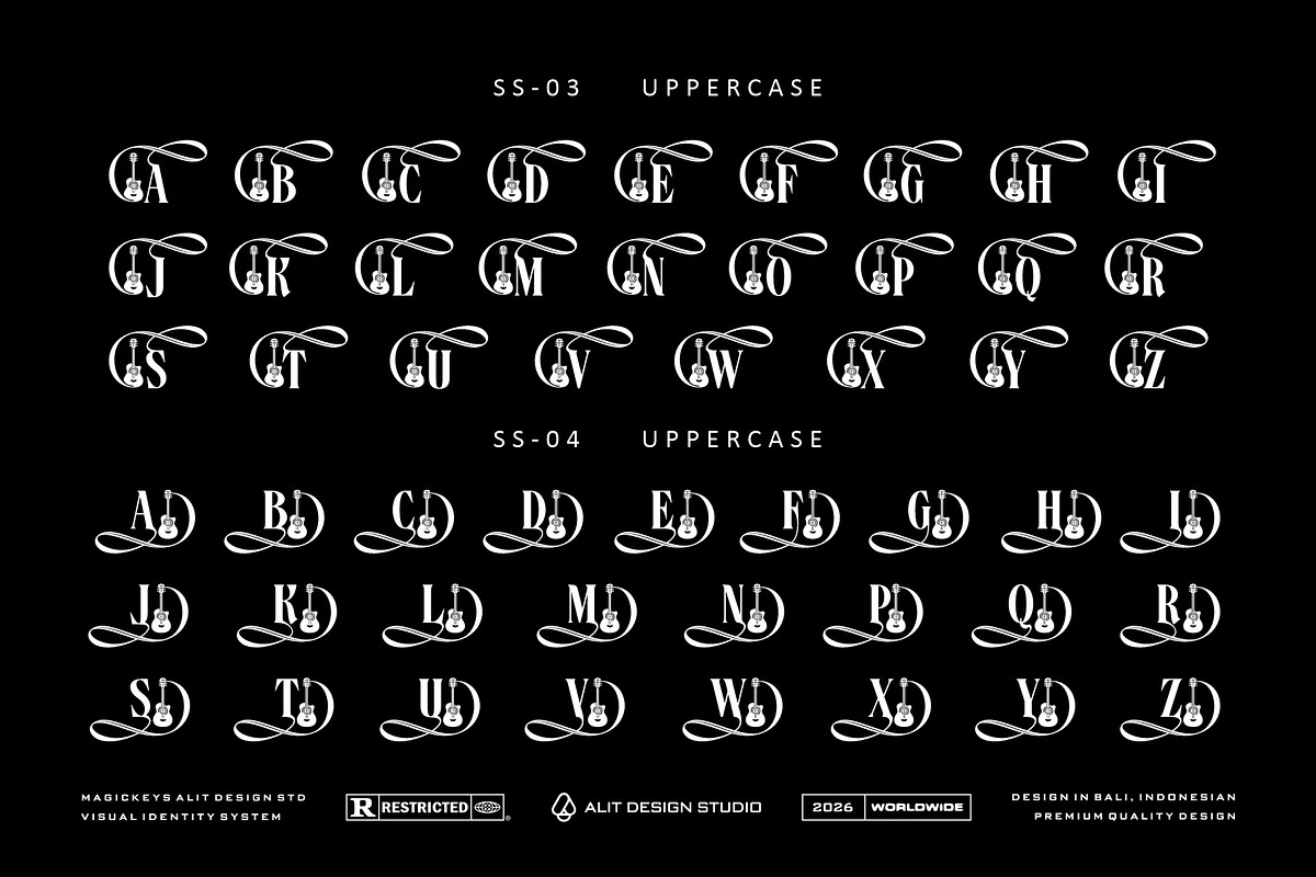 Dream Musical Typeface, a Serif Font by alit design (Photo 5 of 20)