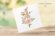 Watercolor Garden Melodies, a Decorative Illustration by MayaNavits (Thumbnail 5 of 10)