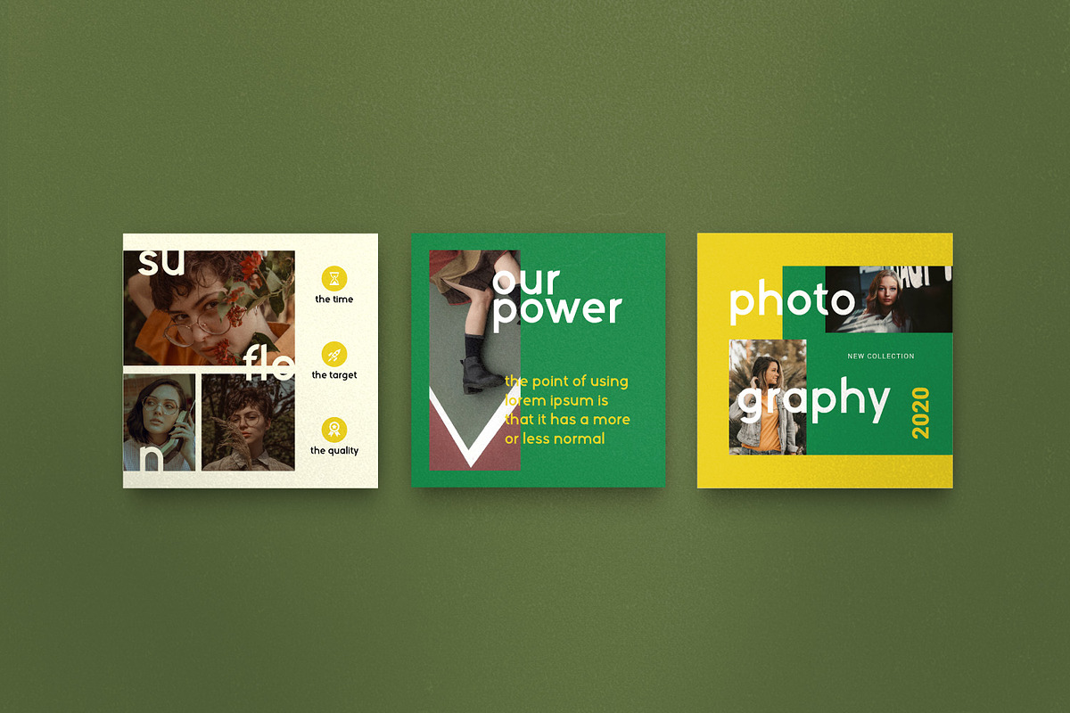 Sunflower - Social Media Bundle, a Social Media Template by Dirtytemp Studio (Photo 9 of 15)