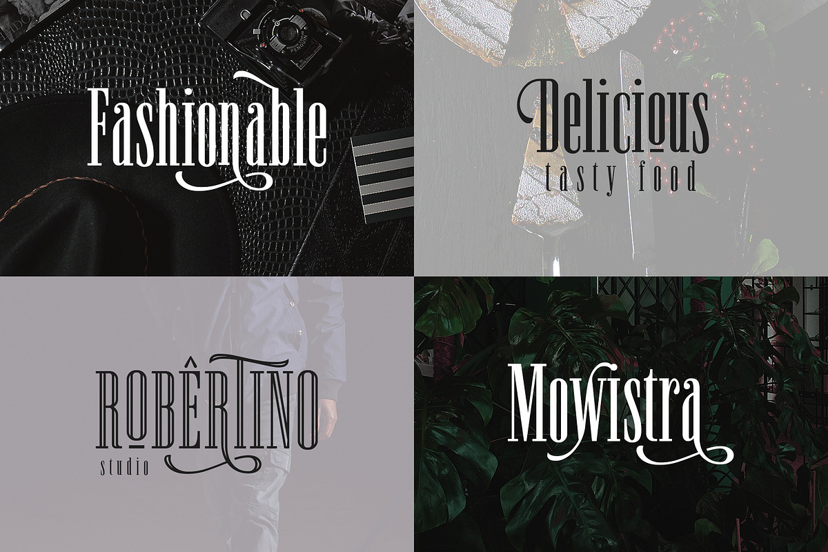 Newston - Stylish Serif Font preview 8