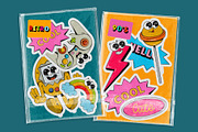 Retro Clipart – Nostalgic Characters, an Object Illustration by Alina Sh (Thumbnail 6 of 9)