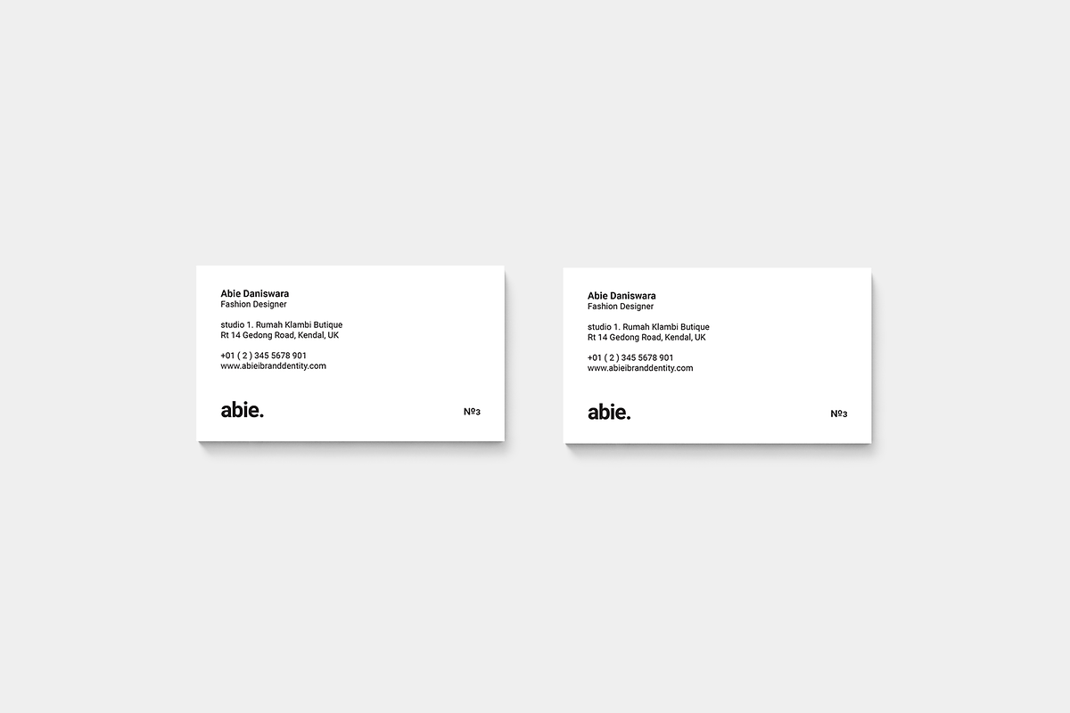 Abie Corporate Identity, a Stationery Template by silukEight (Photo 2 of 8)