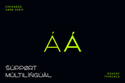 Doxent Expanded Sans Serif Font, a Sans Serif Font by Idea Studio (Thumbnail 10 of 11)