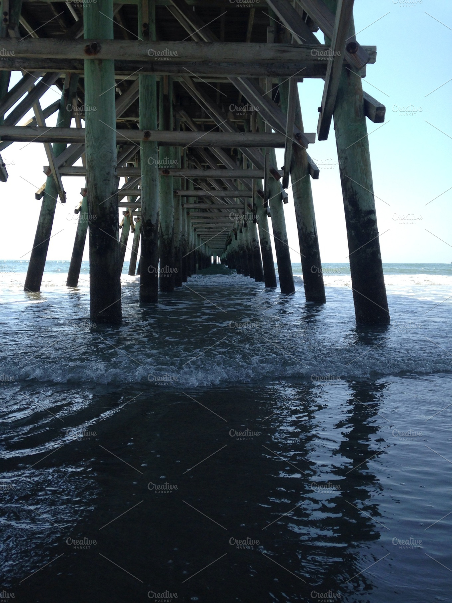 Pier Stock Photo
