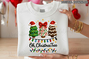 Yarn Crochet Oh Christmas Tree PNG, an Illustration by OK Design (Thumbnail 1 of 4)
