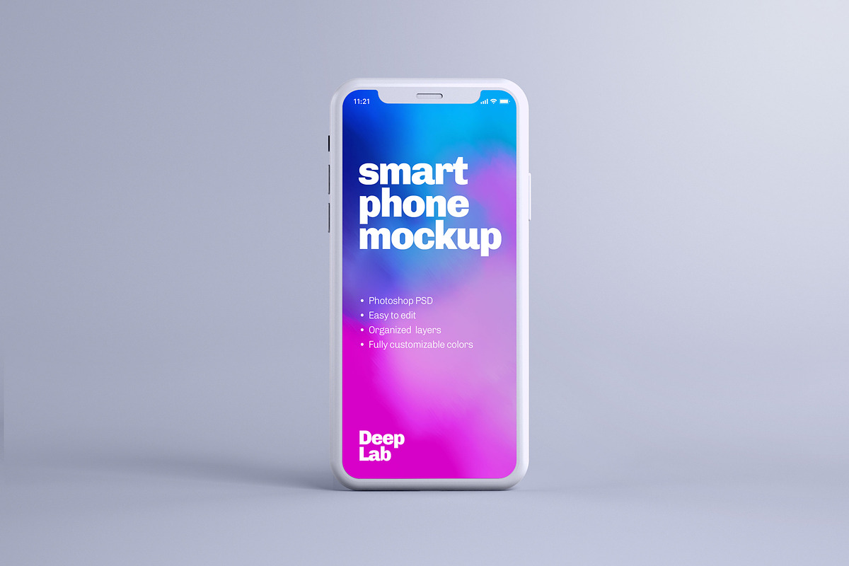 iPhone 11 Pro Clay Mockup Set, an iPhone Mockup by Deeplab (Photo 6 of 25)