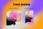 Instagram Social Media CANVA Vibrant, a Social Media Template by Vermeulen Design Studio (Thumbnail 4 of 6)
