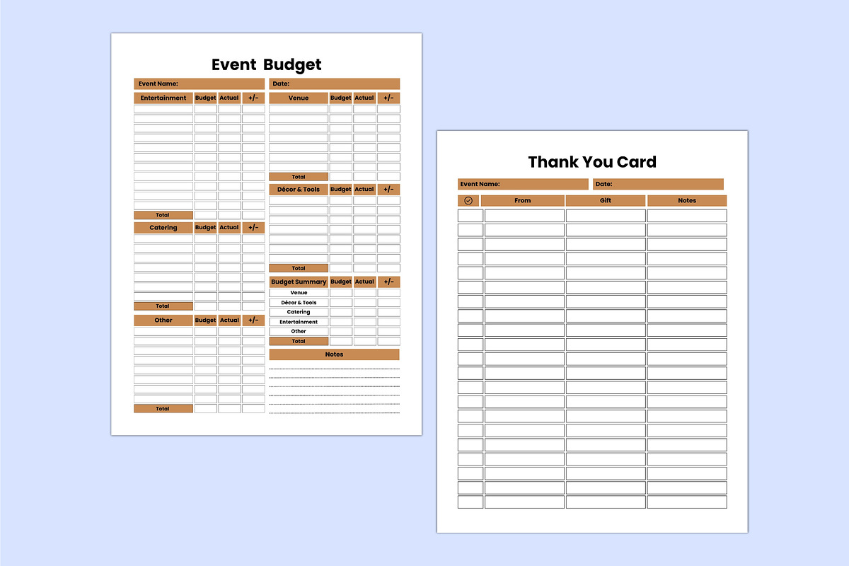 2026–2027 Event & Party Planner, a Stationery Template by Shumaya (Photo 5 of 5)