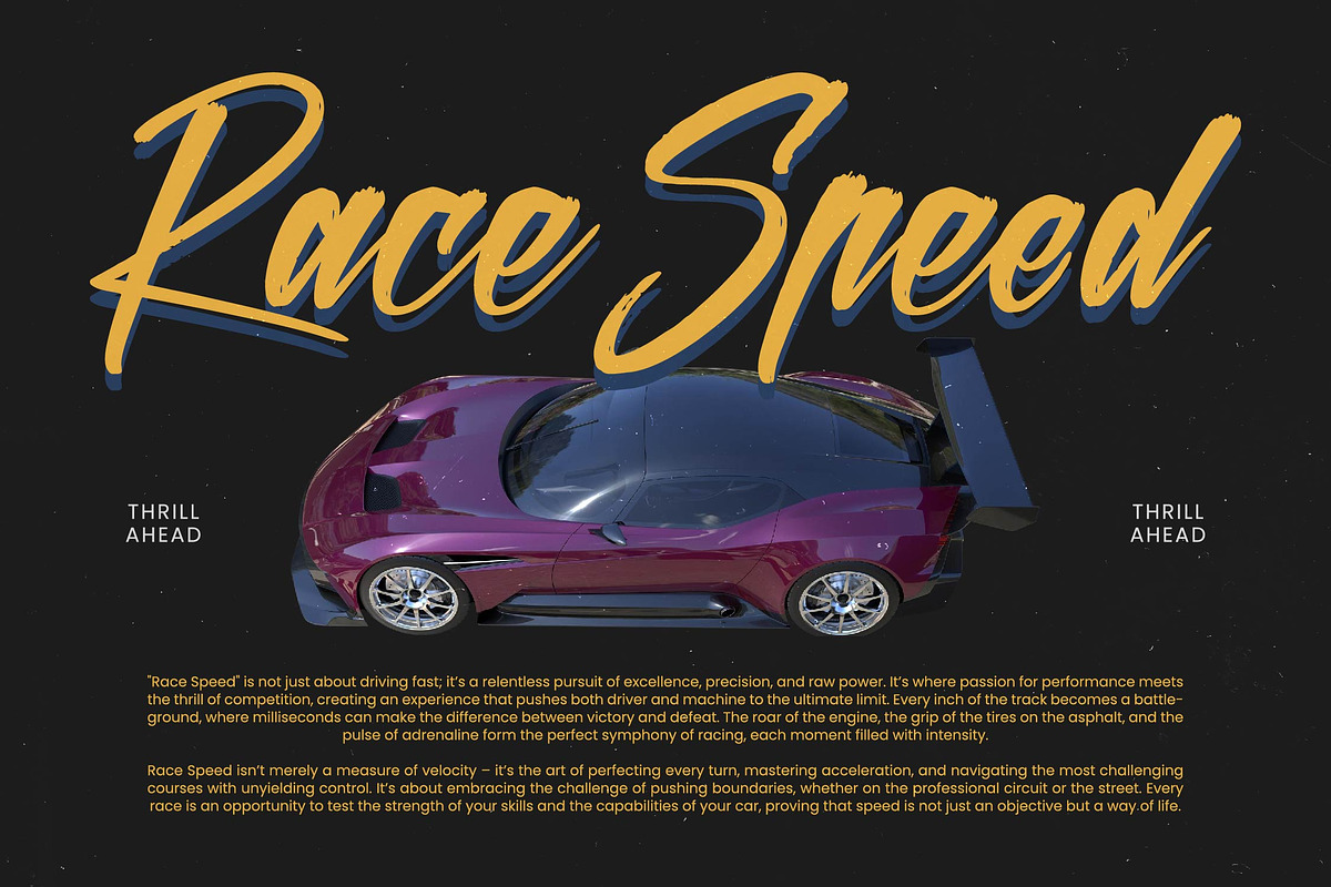 Sinthetic Virtual Modern Brush Font, a Script Font by stylishtype.co (Photo 4 of 20)