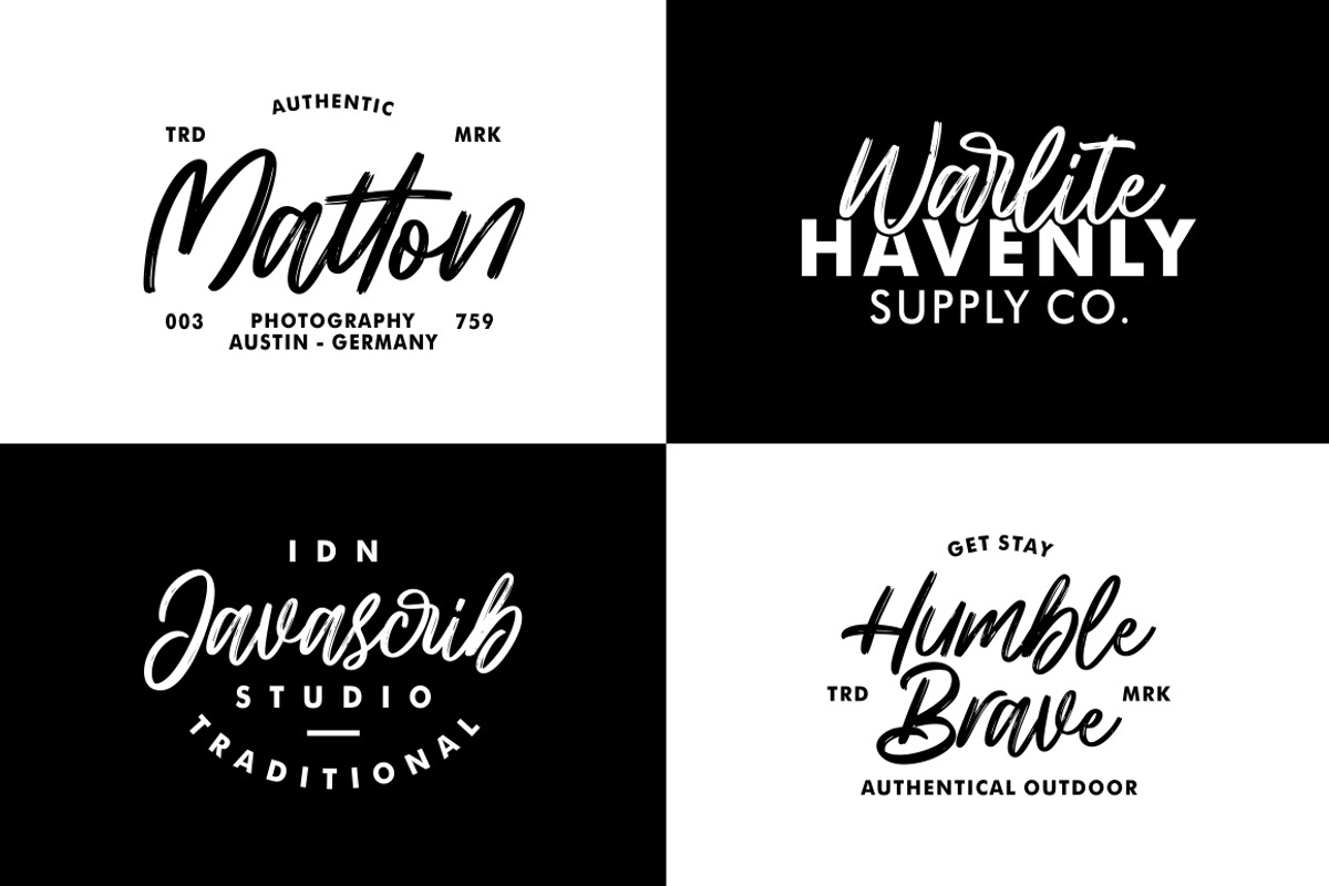 Hillbear - Handbrush Script Font, a Script Font by StringLabs (Photo 3 of 7)