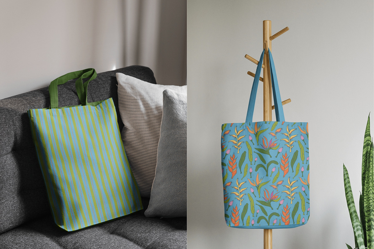 Summer florals & geometric patterns, a Decorative Illustration by CapriceMeDesigns (Photo 11 of 18)