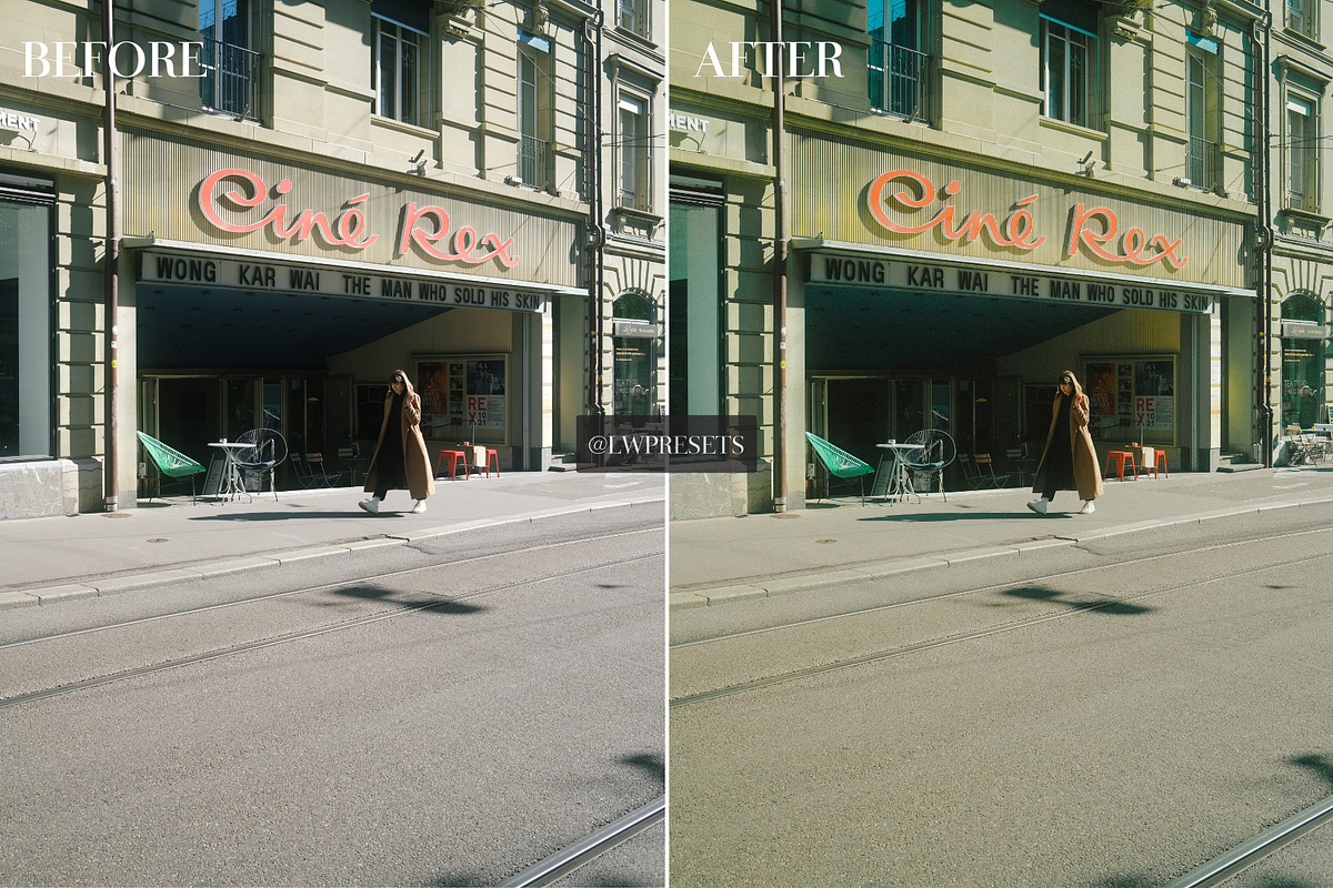 10 Retro Film Lightroom Presets, a Preset Add-On by LWPRESETS (Photo 5 of 9)