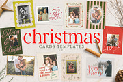 Christmas Card Templates 2026, a Card Template by 7th Avenue Designs (Thumbnail 1 of 11)