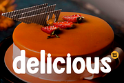 Cake Brokes - Food Font, a Sans Serif Font by QR Design Studio (Thumbnail 3 of 12)