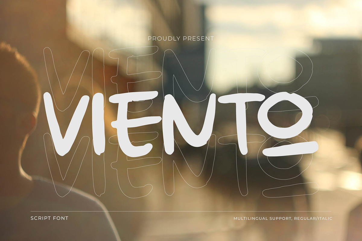 VIENTO | Brush Font, a Font by gracetype_studio (Photo 1 of 12)