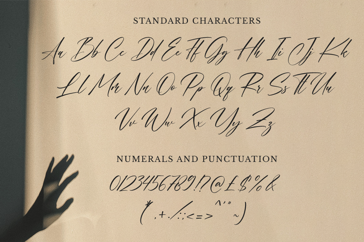 Handwritten Font, a Script Font by Bekeen.co (Photo 10 of 12)