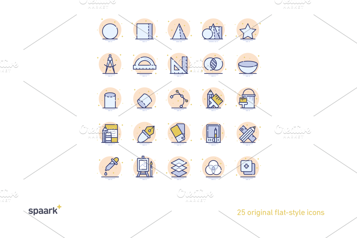 Spaark Design & Shapes (25 icons), an Outline Icon by Petr Knoll (Photo 3 of 5)