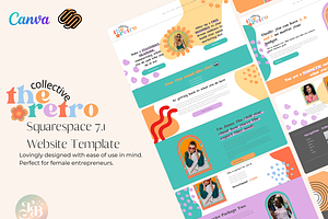 Squarespace 7.1 Theme: Retro