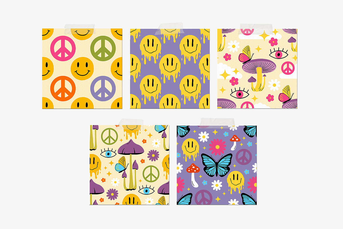 RETRO VIBES Graphics Bundle, a Person Illustration by Katerina Osa (Photo 15 of 23)