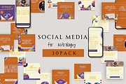 ASTROLOGY SOCIAL MEDIA POSTS, a Social Media Template by Daring Digies (Thumbnail 2 of 8)