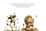 30 Summer Vacation Animal Clipart, an Animal Illustration by Pati Charm Studio (Thumbnail 4 of 8)