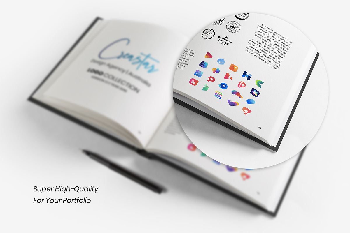 Square Hardcover Book Mockup, a Books & Magazine Mockup by Graphic Xtreme (Photo 3 of 4)