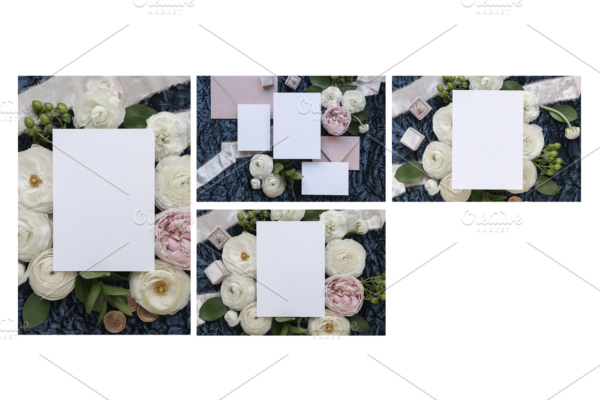Dusk - Invite Mock Up Bundle, an Arts & Entertainment Photo by Mockette (Photo 2 of 2)