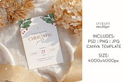 Christmas 5x7 Card Mockup, an Advertising Mockup by EmpaviMockups (Thumbnail 3 of 6)