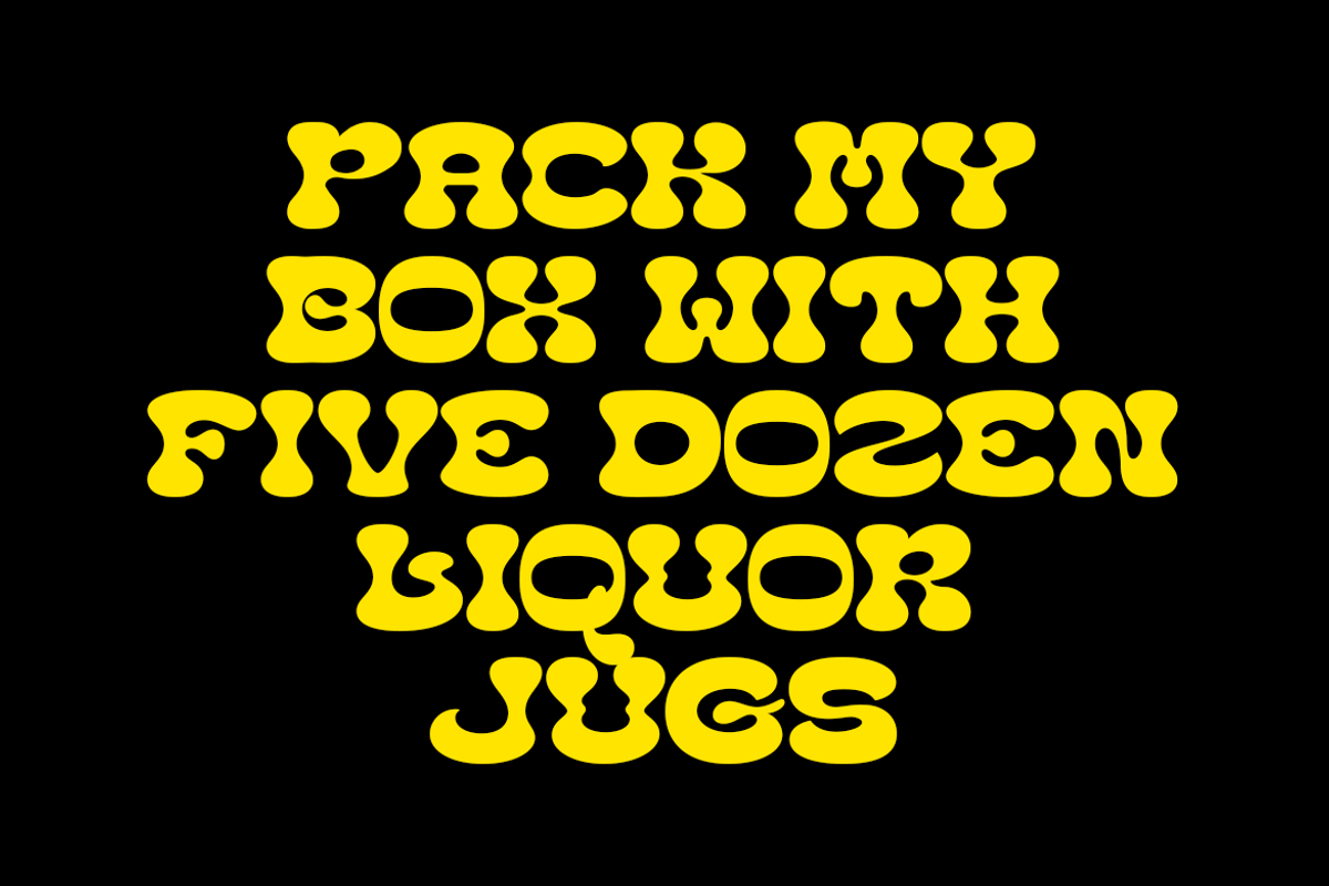Groovy Pearl - Fancy Display Font, a Sans Serif Font by GroovyFontCo (Photo 2 of 8)