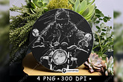 Motorbike Rider High-speed Racing, a Background Graphic by LaseredNinja (Thumbnail 7 of 7)